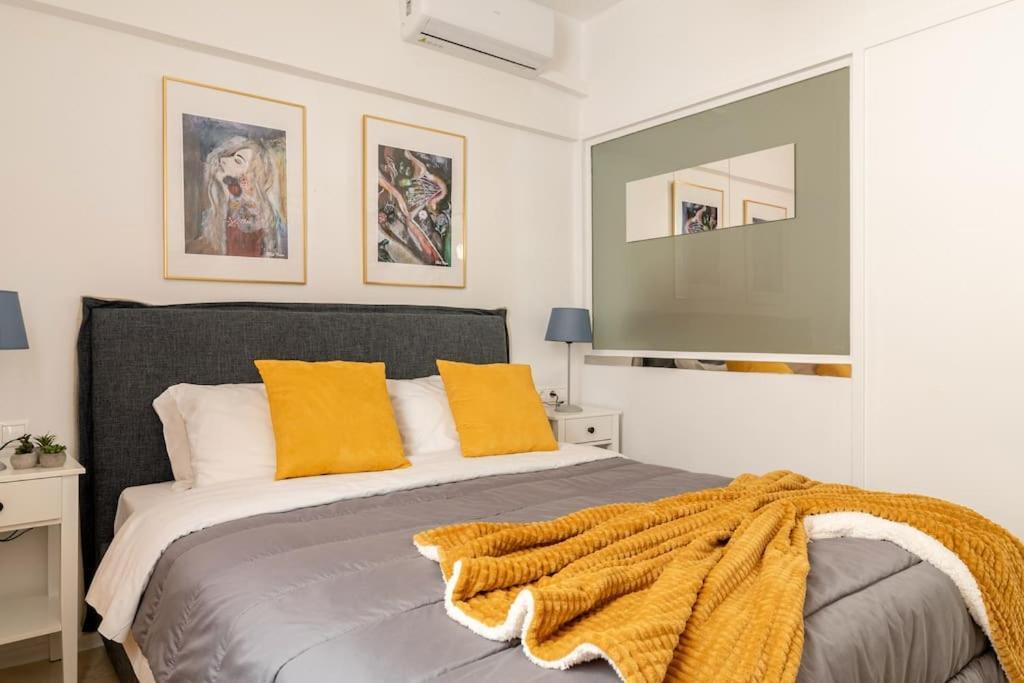 Brand New Bright Modern 6Bdr Apt-1Min To Acropolis Афины Экстерьер фото