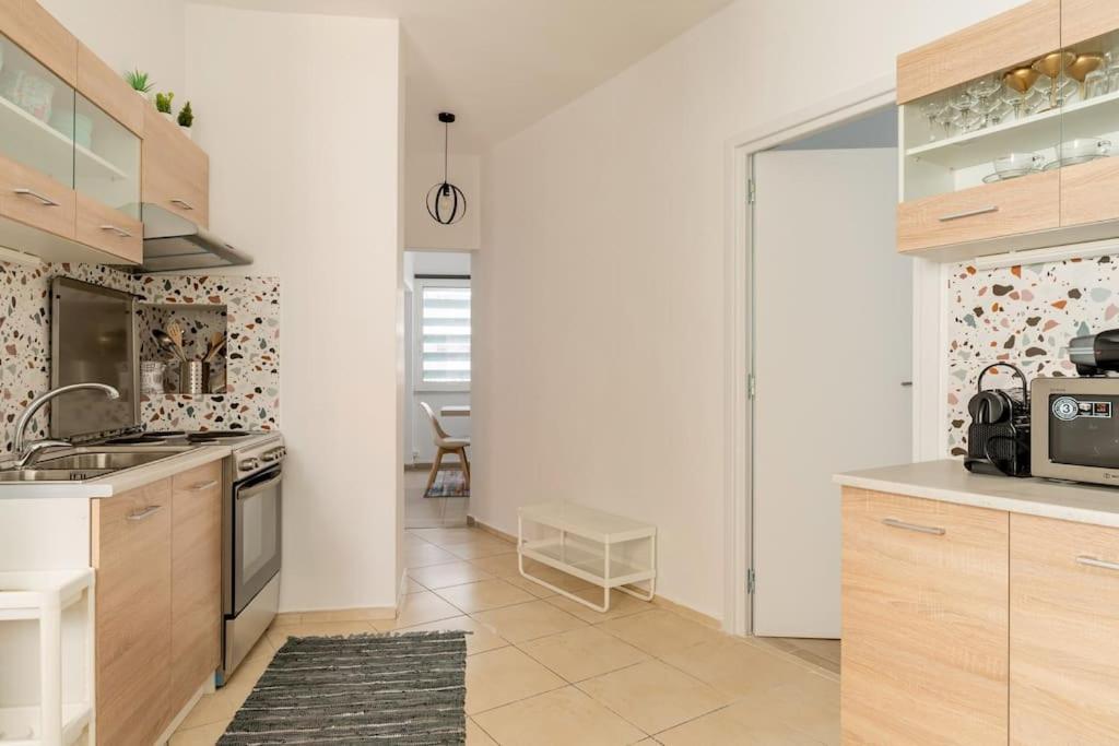 Brand New Bright Modern 6Bdr Apt-1Min To Acropolis Афины Экстерьер фото