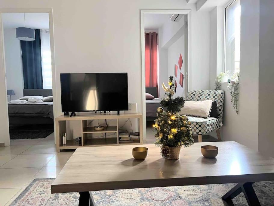 Brand New Bright Modern 6Bdr Apt-1Min To Acropolis Афины Экстерьер фото